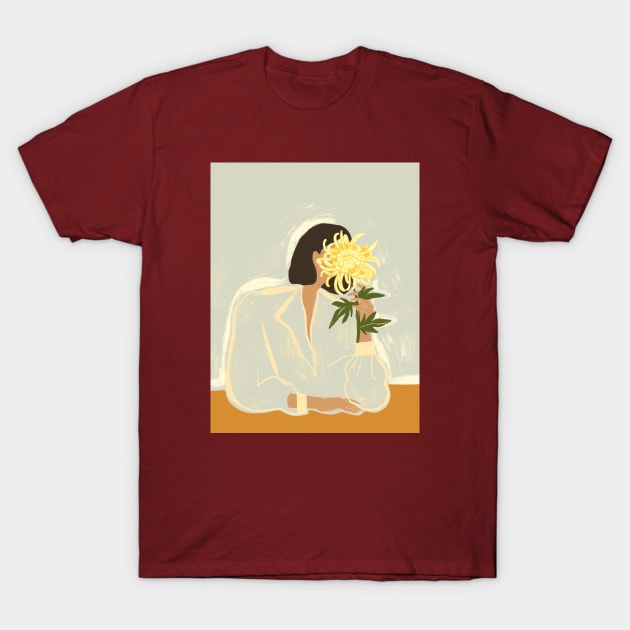 The Crysanthemum T-Shirt by Arty Guava